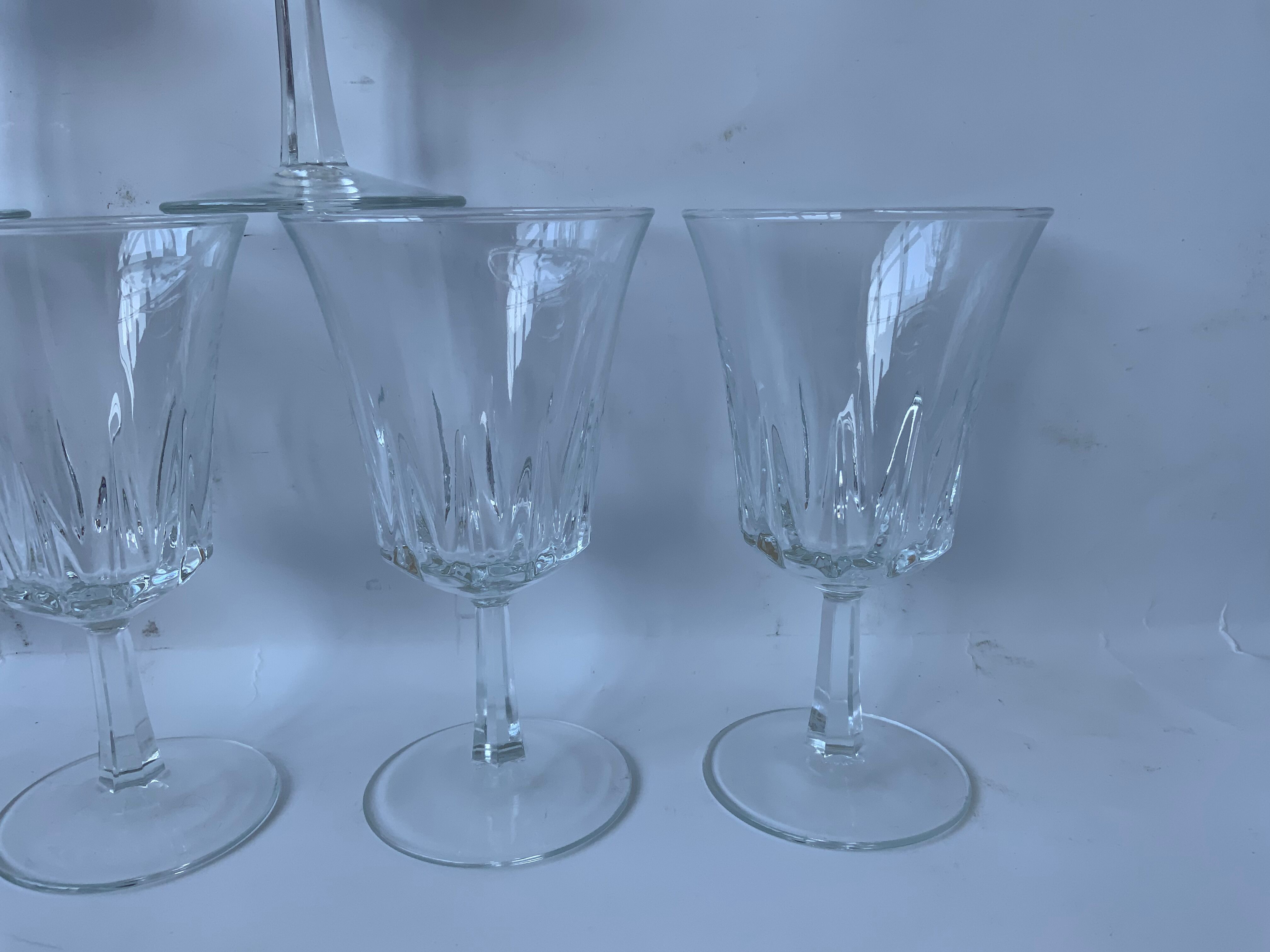 6 verres à pied Selency x Monoprix Croisé Laroche