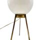 Mid-Century tripod brass table lamp, Lumi Italy 1950s