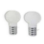 Pair of Bulb lamps by Ingo Maurer, Murano