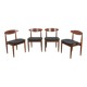 Chaises de salle à manger en teck des années 50 modèle 4507 par Ib Kofod Larsen pour G-Plan.