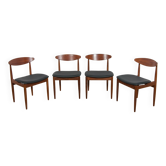 Chaises de salle à manger en teck des années 50 modèle 4507 par Ib Kofod Larsen pour G-Plan.