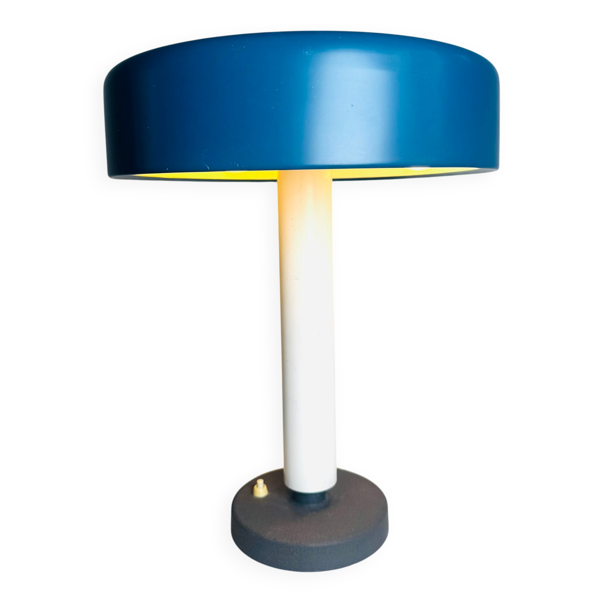 Model Tp-8079 Mushroom Table Lamp By Niek Hiemstra For Hiemstra Evolux, The Netherlands 1960S