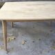 Table bois brut