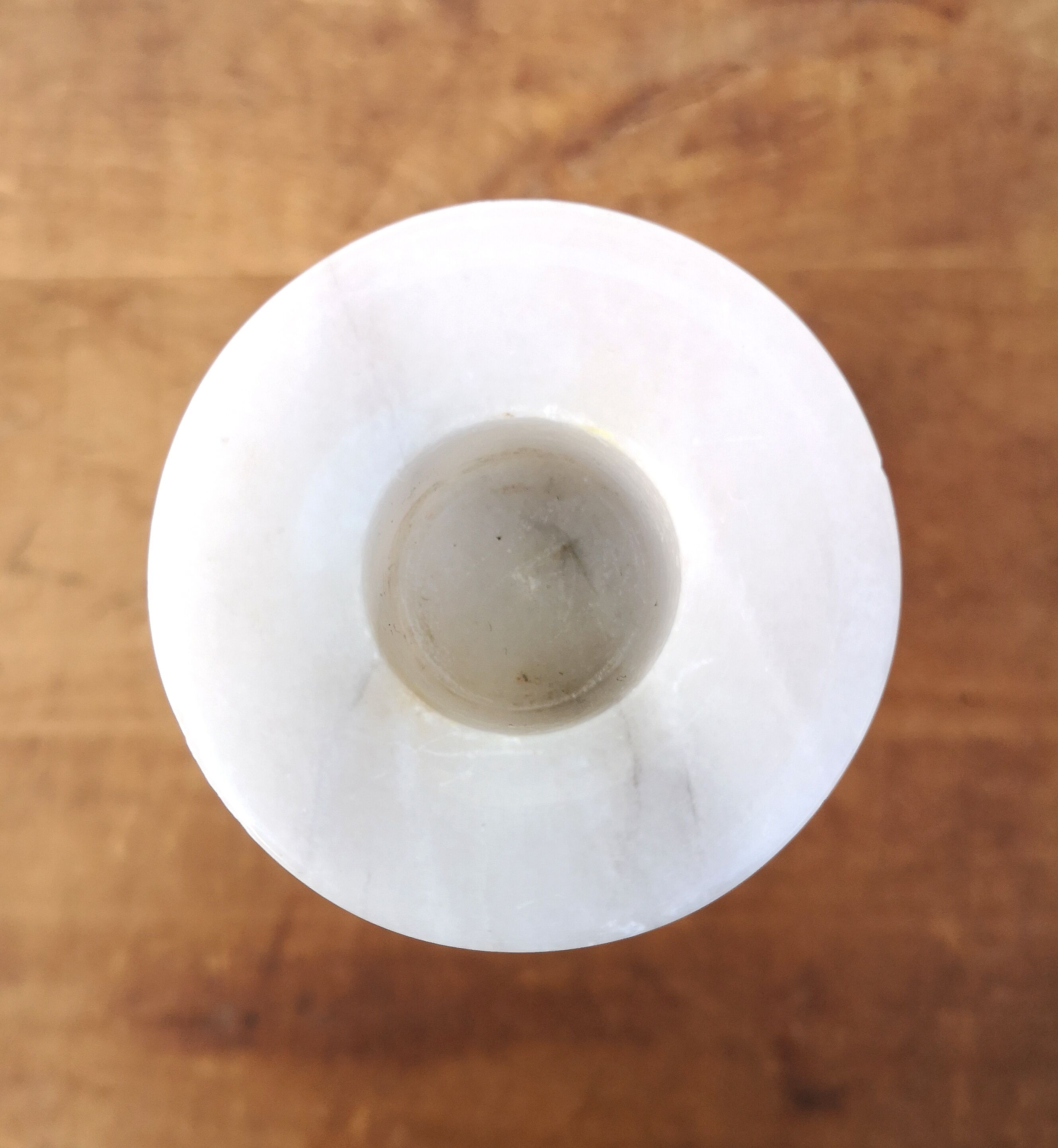 Vintage marble candle holder
