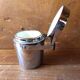 Old seau with glacons elfi with cove & chrome metal clamp