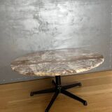 Beautiful coffee table pink marble top