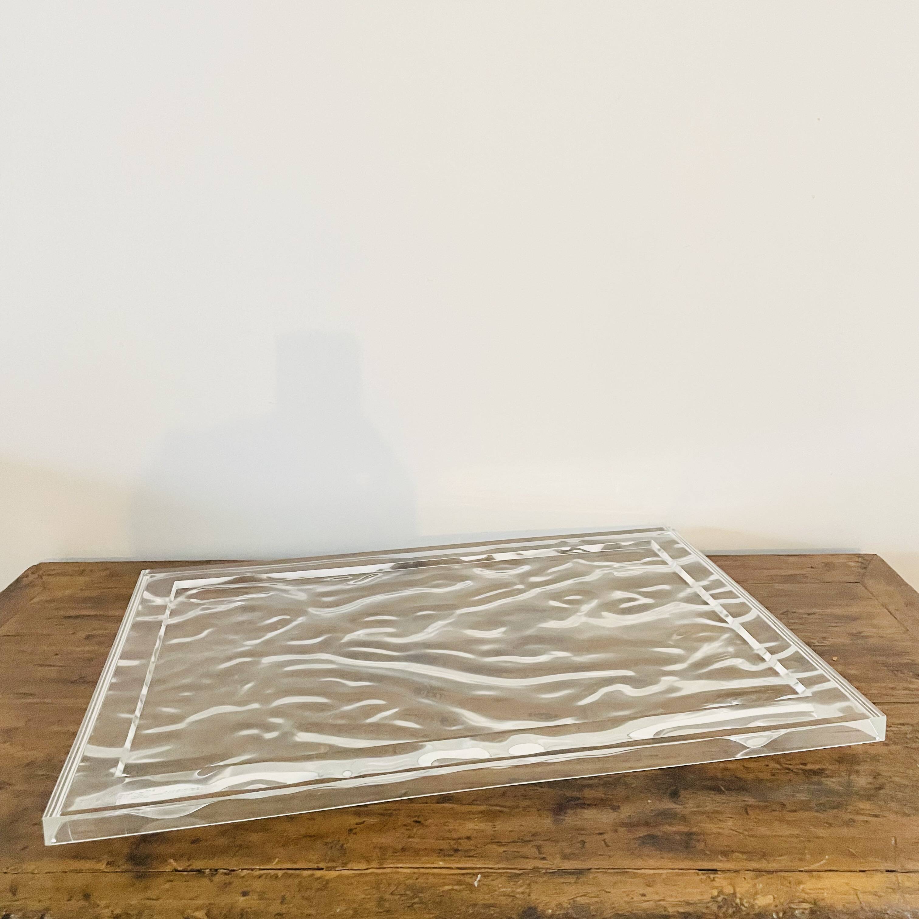 Serving tray dune big by kartell design mario bellini made in italy