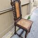 High chair in the style of Louis XIII, 19th century.