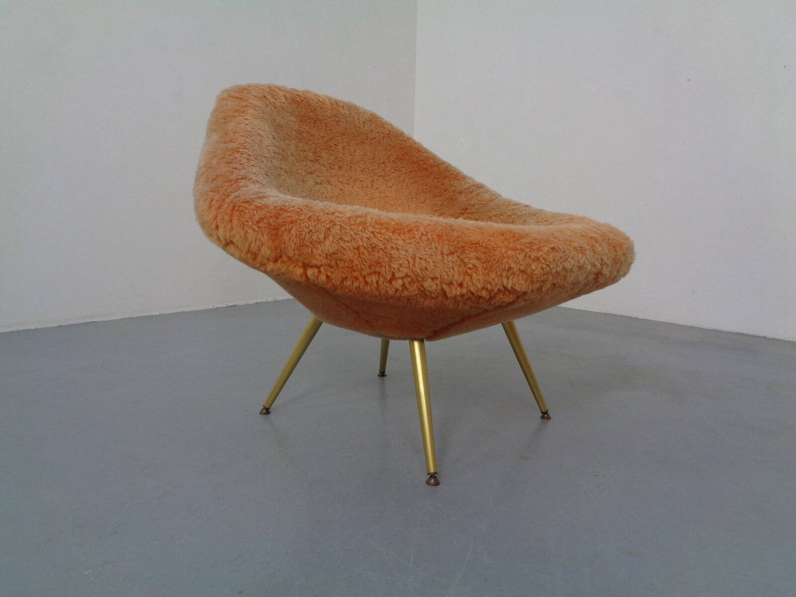 Eva Lounge Chair by Arne Dahlén for Dahléns Dalums Fåtöljindustri Ab, Sweden, 1960s
