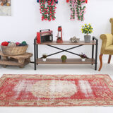 Wool Handmade Vintage Rug, 189x105Cm