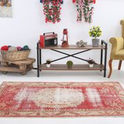 Wool Handmade Vintage Rug, 189x105Cm