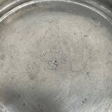Signed metal salad bowl