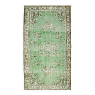 Tapis vintage tissé à la main turc unique en son genre - Élégance vintage intemporelle 280 x 164 cm