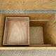 Small vintage wooden chest furniture