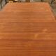 Table scandinave vintage avec rallonges