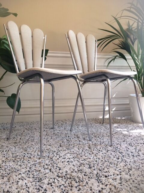 Chair 70's batch file "flower petals"