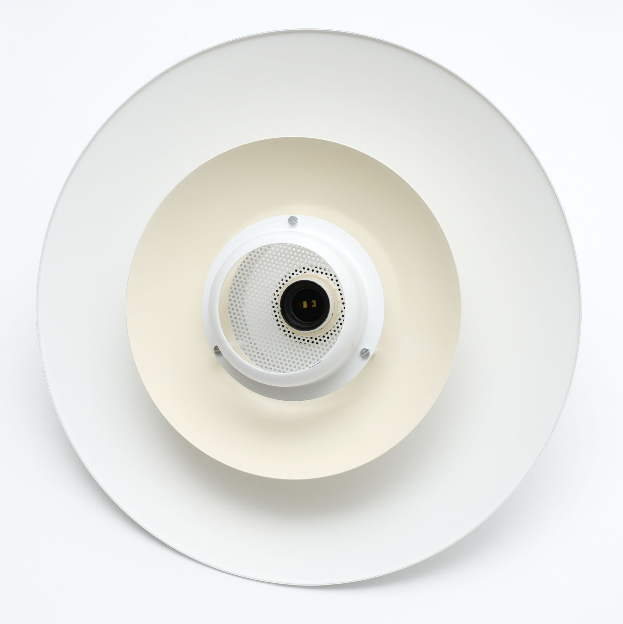 Lampe Sierra scandinave blanche, années 1970