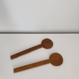 Wooden salad servers