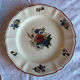 Set of 11 earthenware plates from the Sarreguemines factory, model