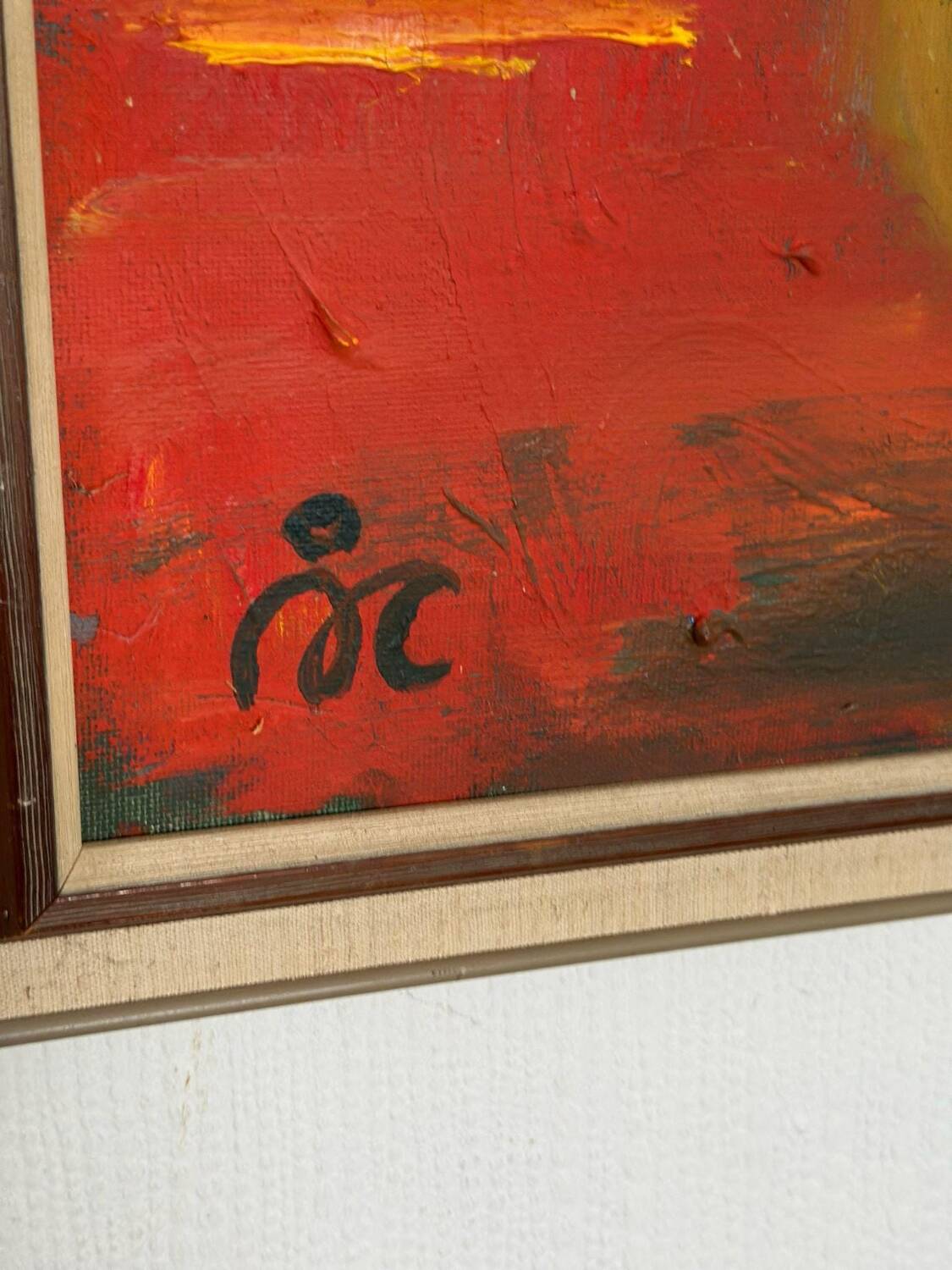 Swedish Oil on Canvas – “Still Life” by ÅKE CARLSSON