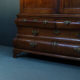 Bombe armoire hollandaise xviiie siècle