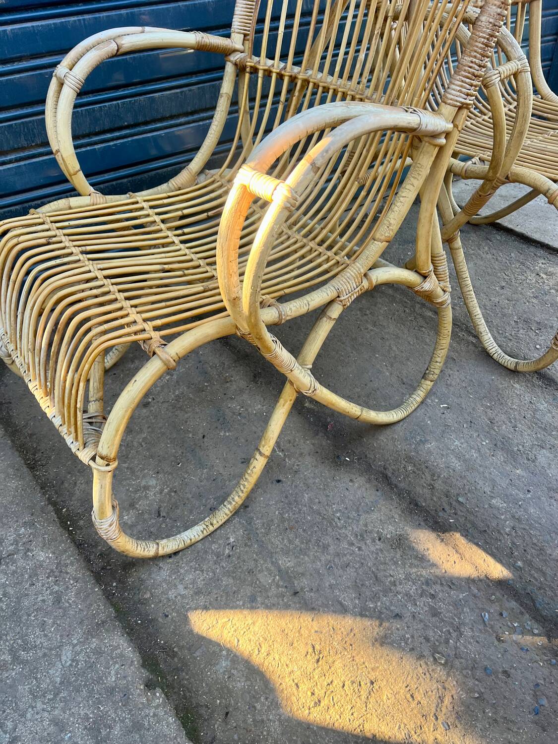 Fauteuil rotin