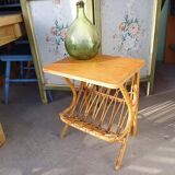 Porte revue table de nuit vintage