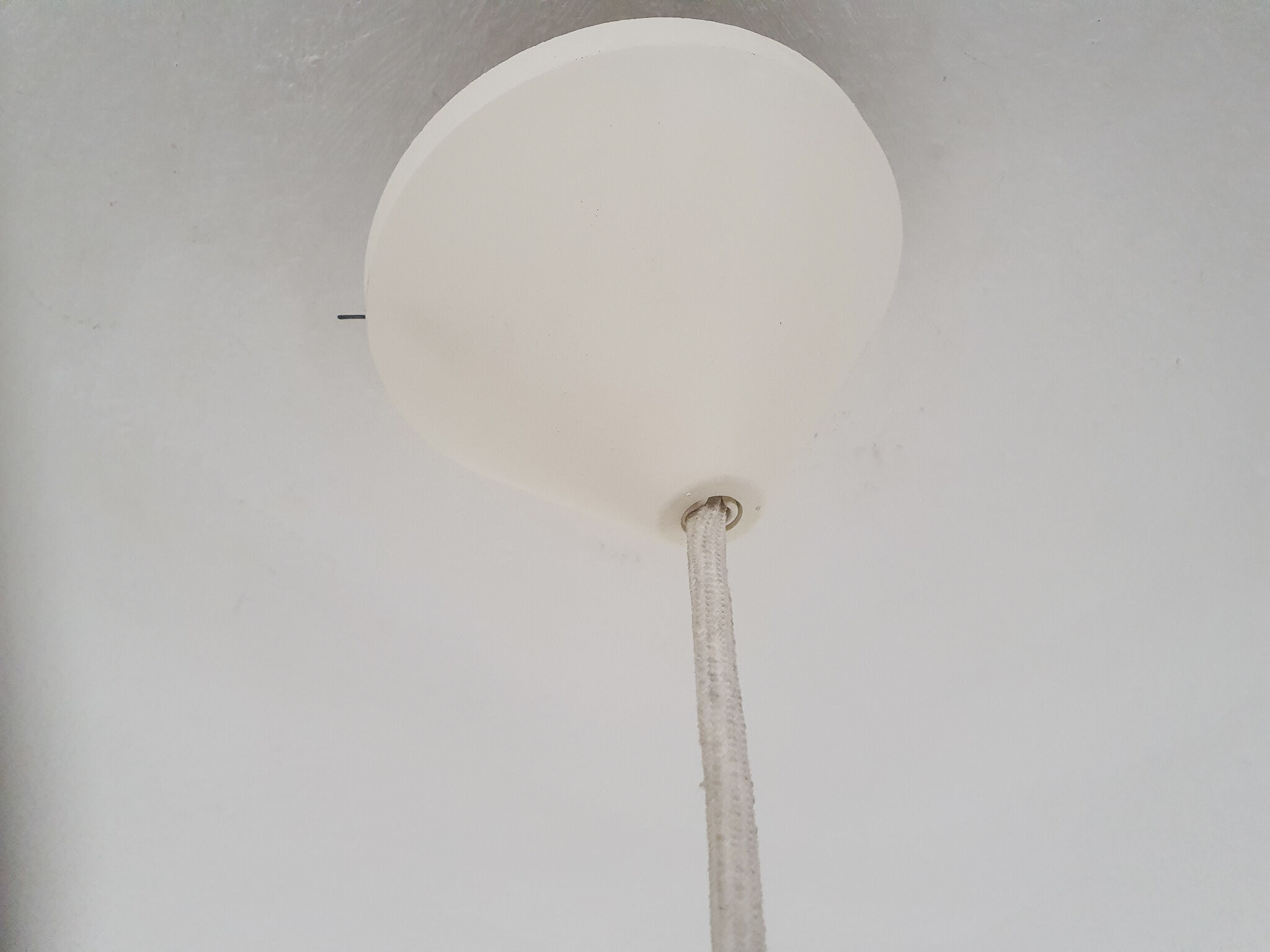 Peill and Putzler glass globe, pendant light, Germany 1970's