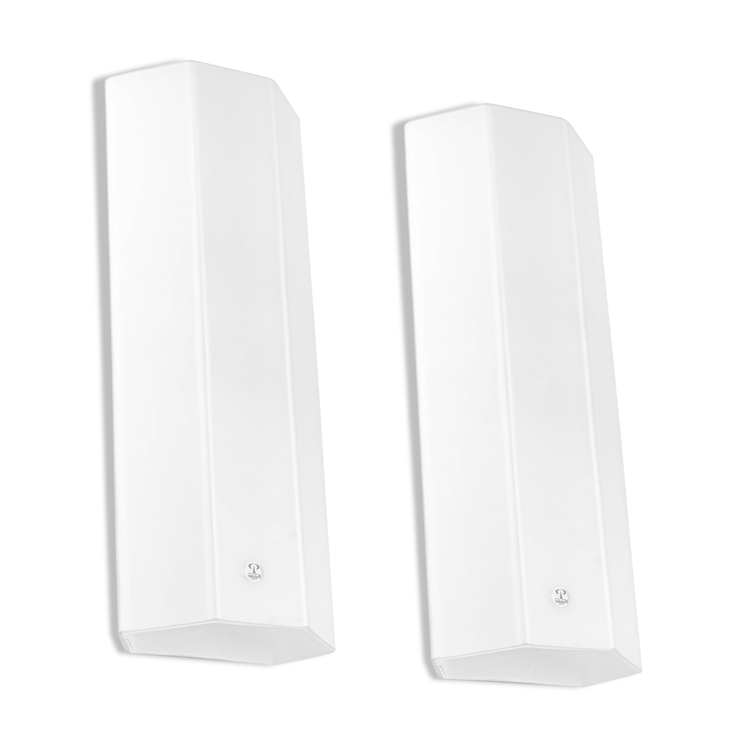 Pair of wall sconces in opal glass by Peill & Putzler, Germany