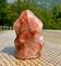 Hematoid Quartz Crystal Flame Sculpture