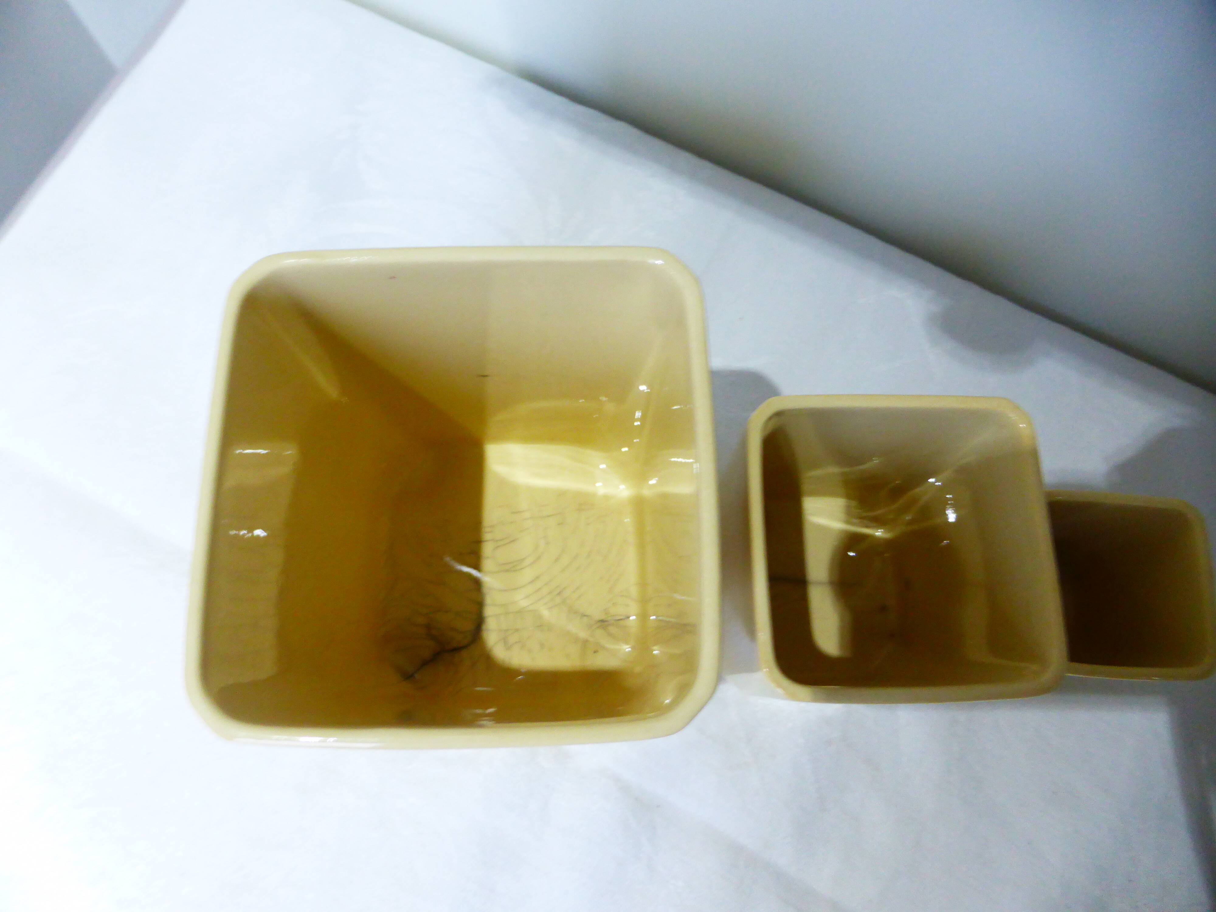 Set of 3 spice jars from Badonviller 211293