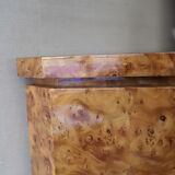 Art Deco sideboard in elm burl