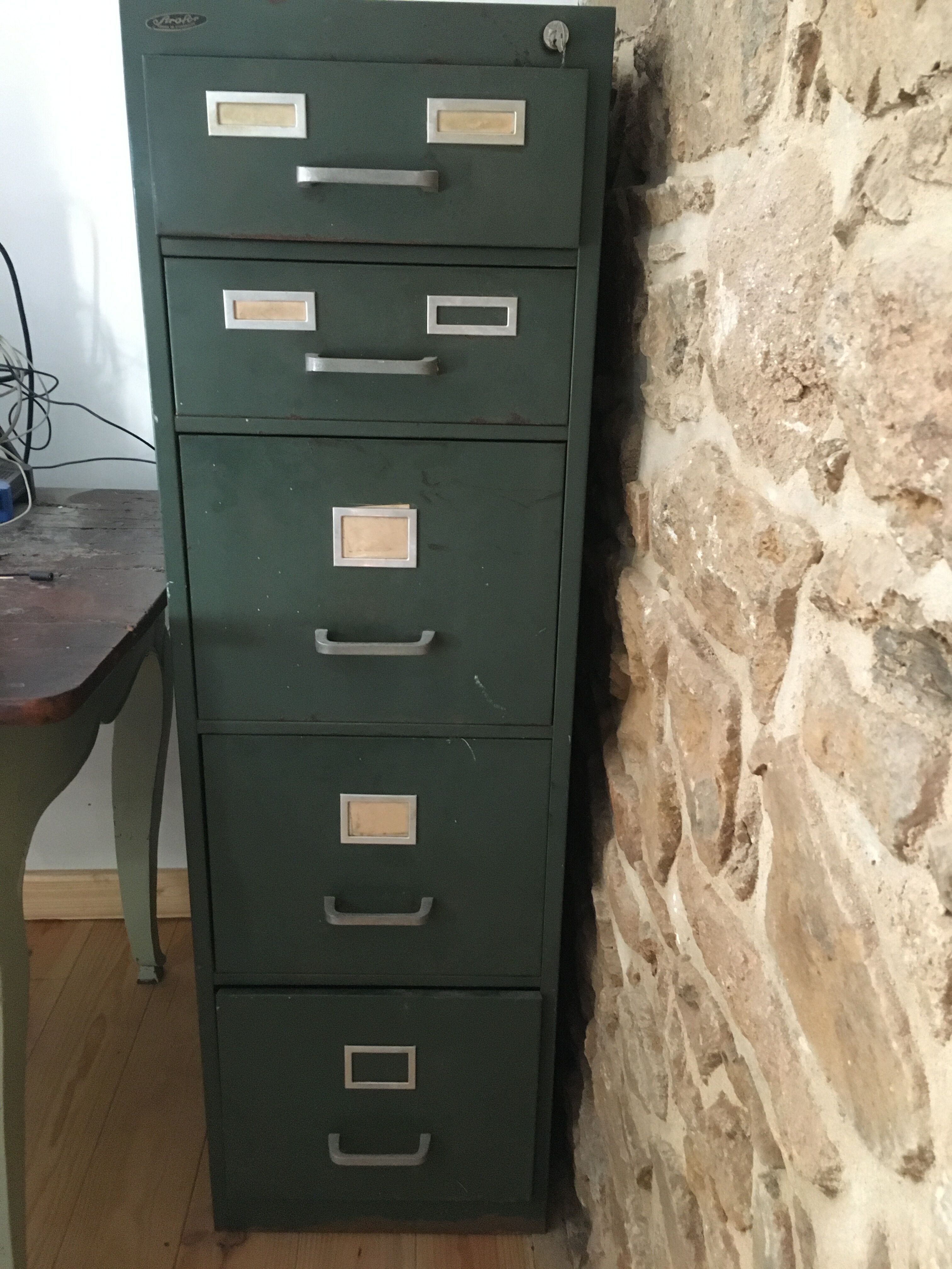 5-drawer Metal drawer shall Strafor, strasbourg forges