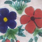 2 plates signed Le Brescon Vallauris