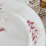 Set of 14 deep flat and dessert plates with defect FT Jasmins Badonviller