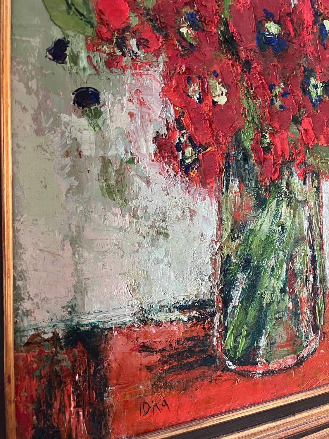 Oil painting on canvas by Idka Cohen.