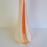 Large Design Annealed Vase, Czechoslovakia, 1970's.