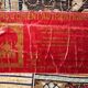 Antique Ghoum carpet from Iran in silk.