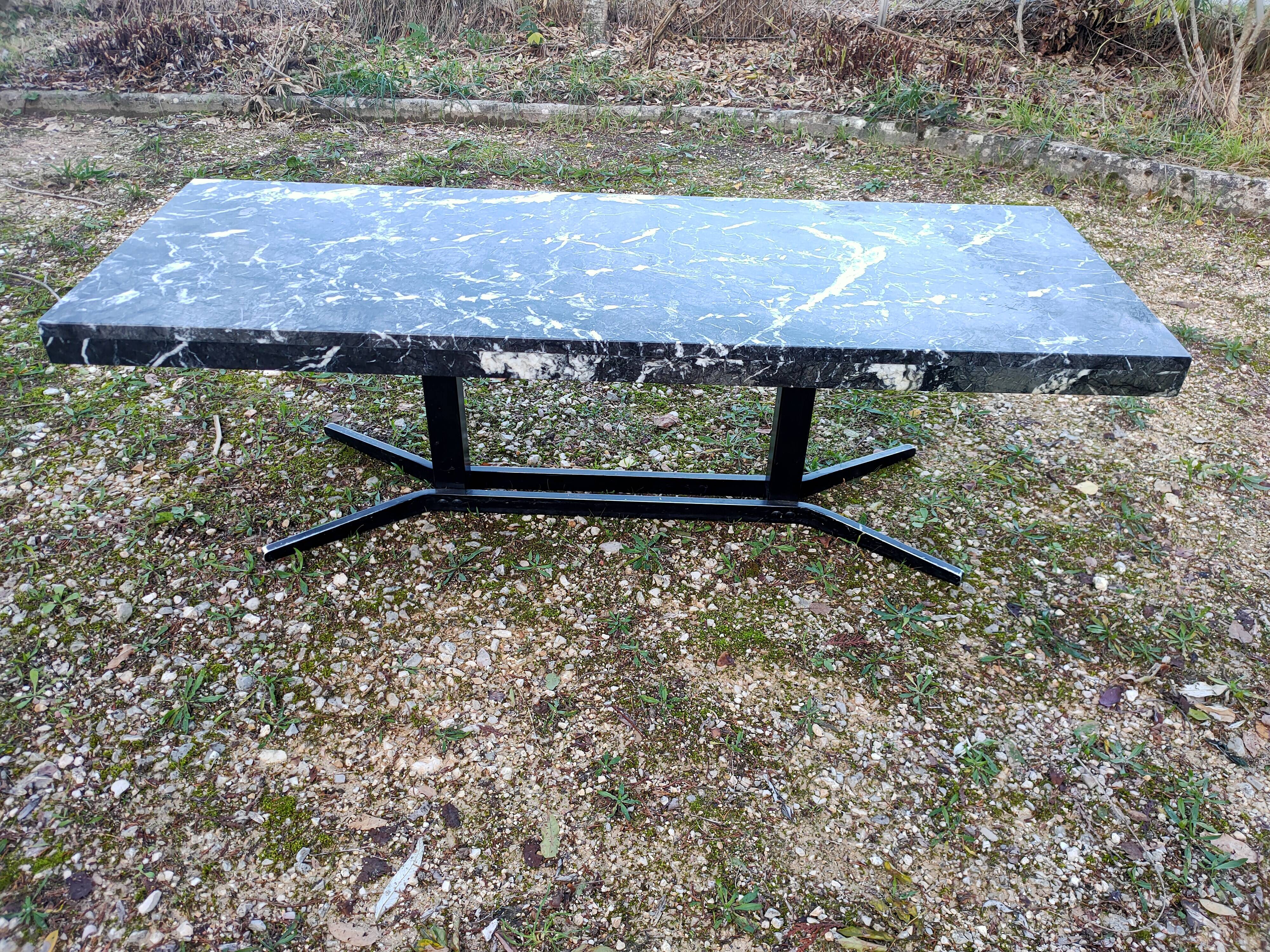 Vintage marble coffee table