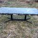 Table basse vintage en marbre