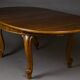 Grande table à manger extensible en chêne, début du 20e siècle