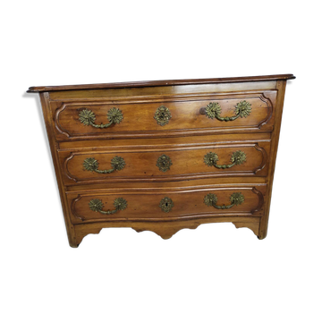 Lyonnaise walnut chest of drawers