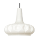 Mid century modern opaline pendant lamp by Peill and Putzler