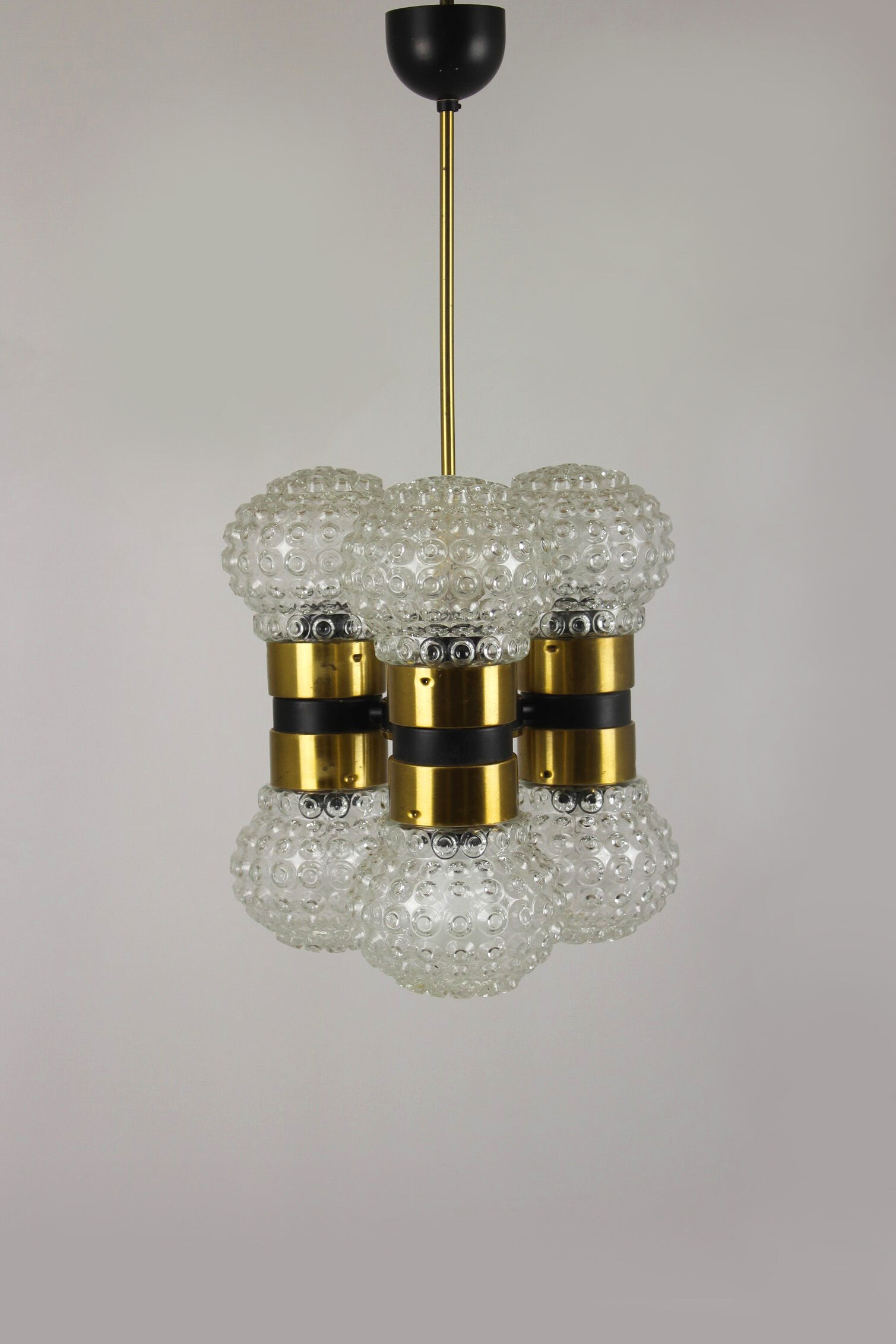 Mid-Century Ceiling Lamp from Napako, 1970s