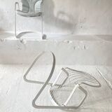 Cidue dining armchair by Willy Rizzo Italy 1970s