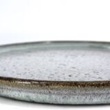 Black Valley stoneware pie dish, 1960s
