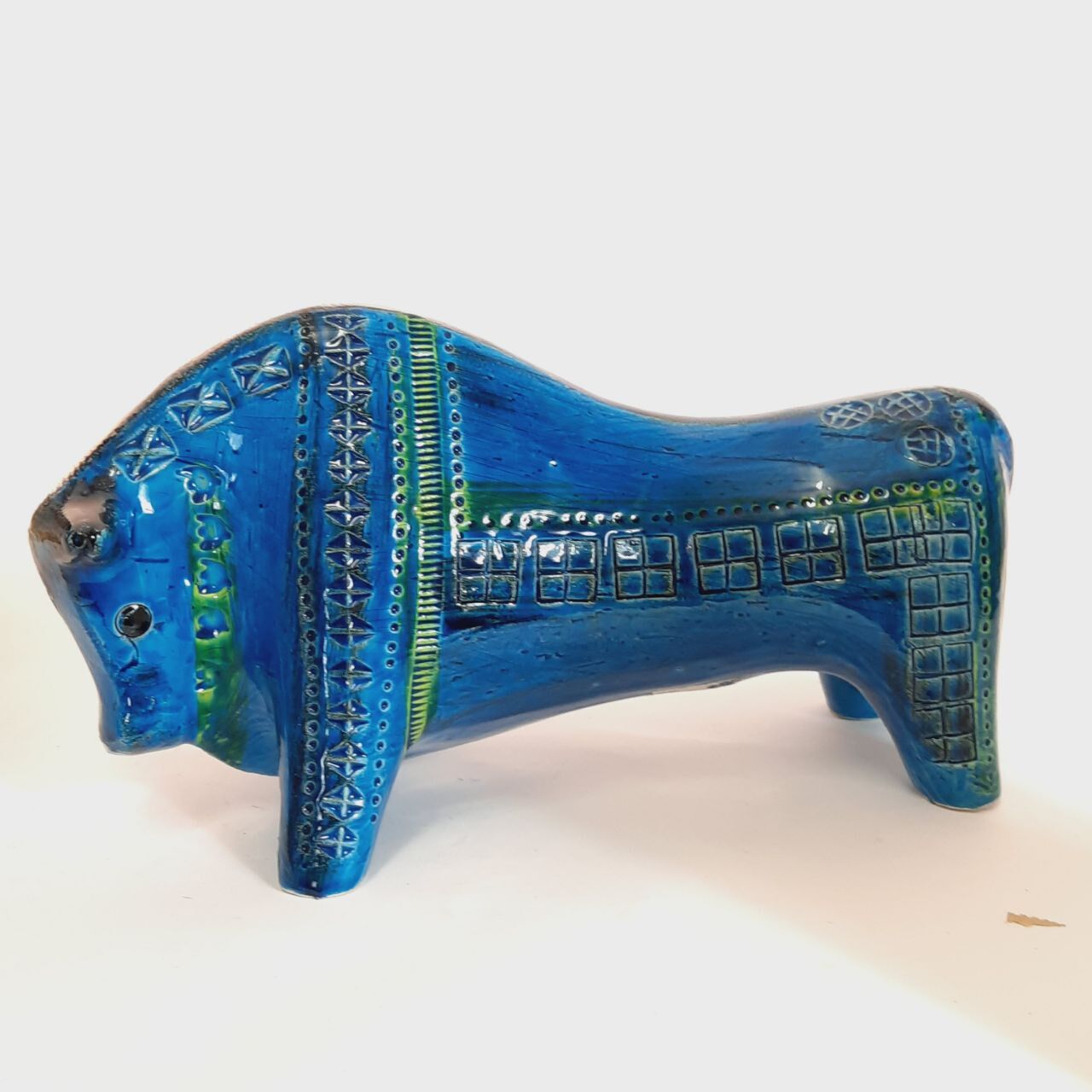 Bull statue, vitage, Aldo Londi for Bitossi