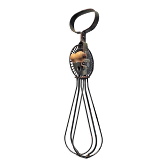 Antique kitchen mechanical whisk