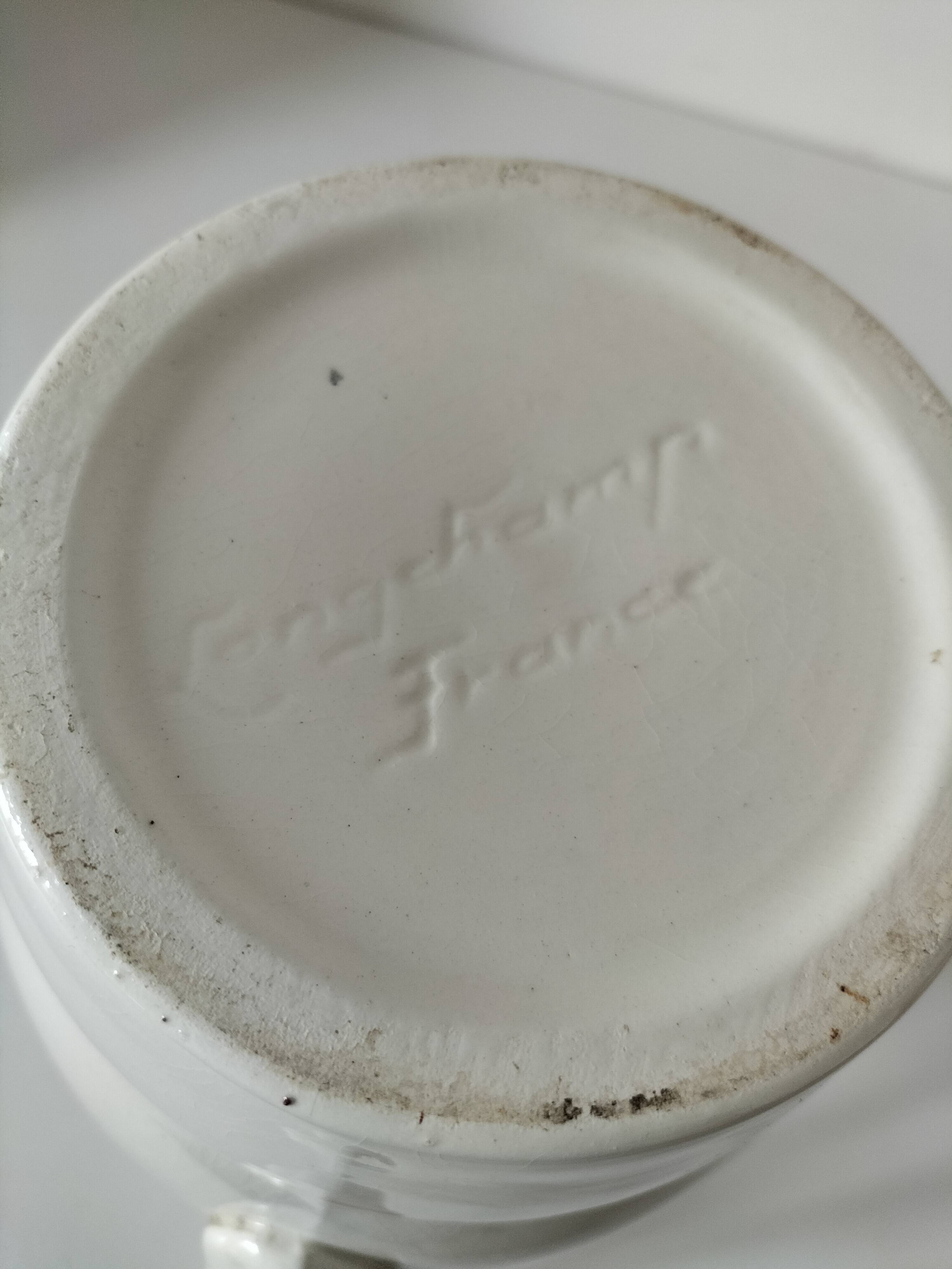 Large vintage Longchamp pitcher