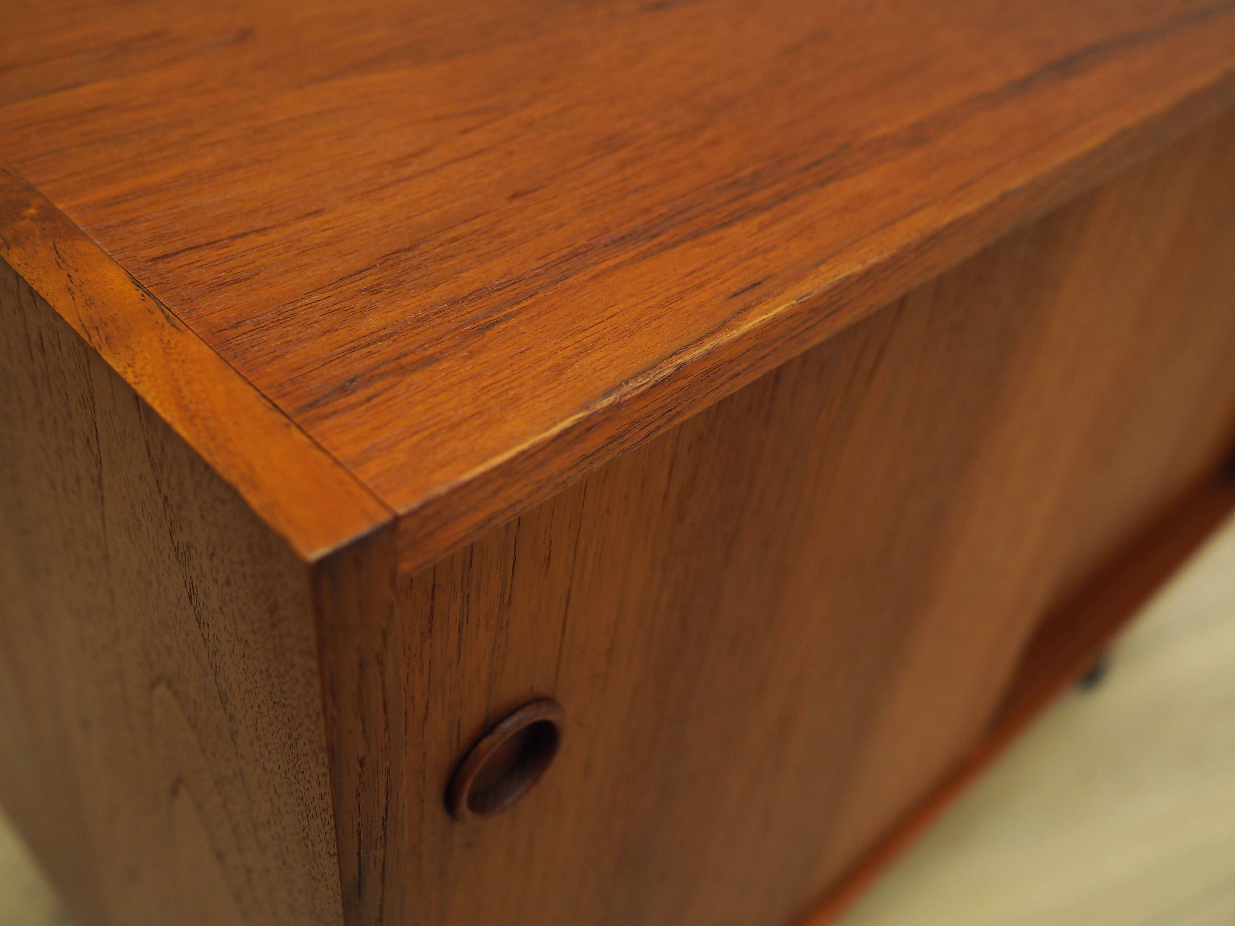Teak cabinet, Danish design, 1970s, production: Denmark